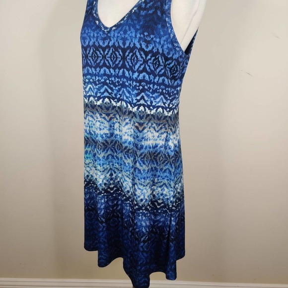 Karen Kane Blue Patterned Dress - Picture 5 of 10